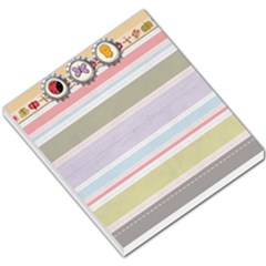Spring Easter Stripe Small Memo Pad with Chick, Butterfly, and Ladybug - Small Memo Pads