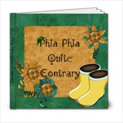 phia phia quite contrary - 6x6 Photo Book (20 pages)