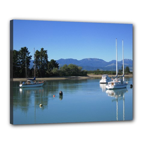 Canvas Stretched boats2 - Canvas 20  x 16  (Stretched)
