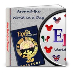 Haley epcot passport - 6x6 Photo Book (20 pages)