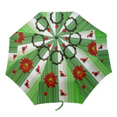 green-red umbrella - Folding Umbrella