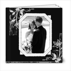 Black & White Any Occasion 6x6 20 pg Photo Book - 6x6 Photo Book (20 pages)