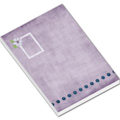 Lavender Rain Memo Pad 3 - Large Memo Pads