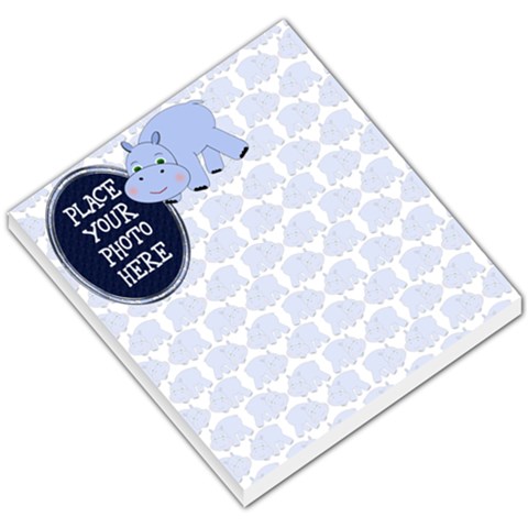 Hippo Small Note Pad By Chere s Creations