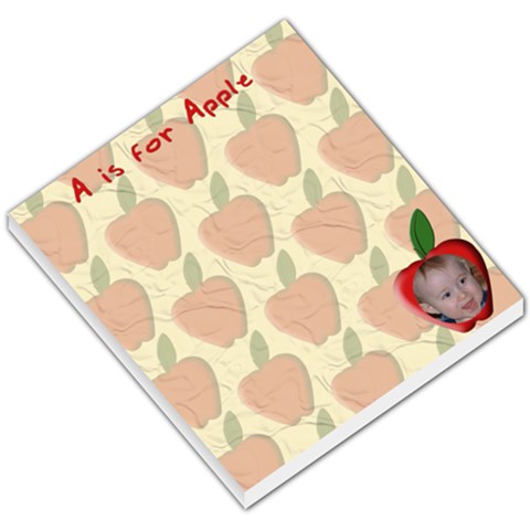 Red Apple Small Memo Pad By Chere s Creations