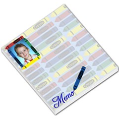 Crayon Small Memo Pad 2 - Small Memo Pads