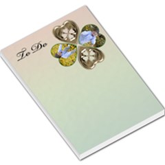 Four leaf clover Large Memo - Large Memo Pads