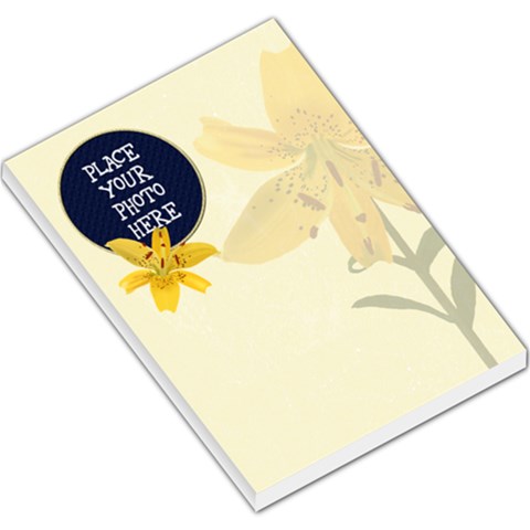 Lily Large Memo Pad By Chere s Creations