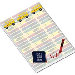 School Large Memo Pad - Large Memo Pads