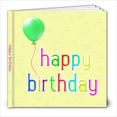 Bday Book 8x8 23 page - 8x8 Photo Book (20 pages)