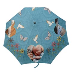 Blue Nature Brag Umbrella - Folding Umbrella Blue Nature Brag Umbrella - Folding Umbrella