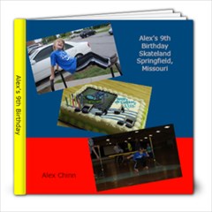 Alex 9th Birthday - 8x8 Photo Book (20 pages)