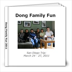 Fam in SD - 8x8 Photo Book (20 pages)