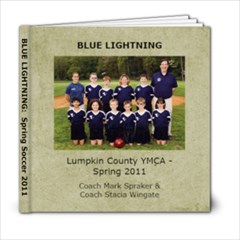 Spring Soccer 2011 - 6x6 Photo Book (20 pages)