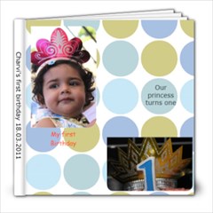 Charvi1stbday - 8x8 Photo Book (20 pages)