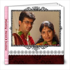 Sushma and Naren - 8x8 Photo Book (20 pages)