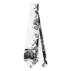 10th Anniversary Tie Dad bw blue - Necktie (Two Side)