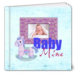 Baby Mine Deluxe  20 page 8 x8 Album Boy or Girl - 8x8 Deluxe Photo Book (20 pages)