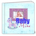 Baby Mine Deluxe  20 page 8 x8 Album Boy or Girl - 8x8 Deluxe Photo Book (20 pages)