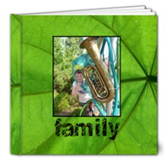 Family Simple Sentiments Deluxe Classic 8 X 8 Album