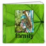 Family Simple Sentiments Deluxe Classic 8 x 8 album - 8x8 Deluxe Photo Book (20 pages)