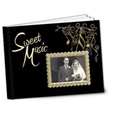 Sweet Music  Deluxe Wedding Brag Book  New 7 X 5