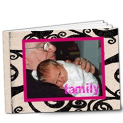 Fantasia Classic Pink Frameddeluxe 20 Page 9 X 7 Album 