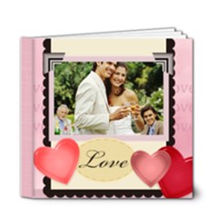 I love you - 6x6 Deluxe Photo Book (20 pages)