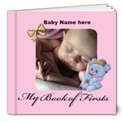  Book Of First s 8x8 Deluxe, 20 Pages