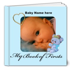  Book Of First s 8x8 Deluxe Boy, 20 Pages