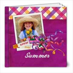 8x8 Summer Lovin  Album - 8x8 Photo Book (20 pages)