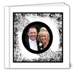  Perfect Day Monochrome Wedding Deluxe 8 X 8 20 Page