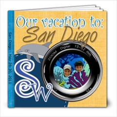 San Diego - 8x8 Photo Book (39 pages)