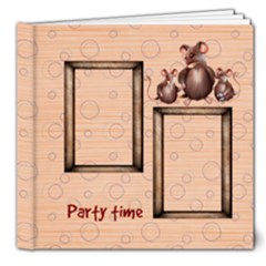 mouse party 8x8 deluxe photo book - 8x8 Deluxe Photo Book (20 pages)