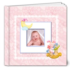 Blanky Bunny Baby Girl Deluxe 8 X 8 Inch Book 20 Pages