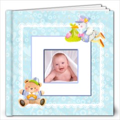 Teddy Beddy Baby Boy 12 x 12 Book 20 pages - 12x12 Photo Book (20 pages)