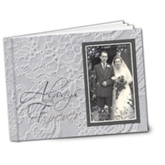 Always & Forever 7 x 5 Deluxe Celebration Album - 7x5 Deluxe Photo Book (20 pages)