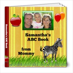 Kids personalized ABC photo book, 8x8 - 8x8 Photo Book (20 pages)