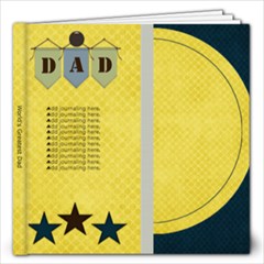 Dads Day 12x12 Photo Book - 12x12 Photo Book (20 pages)