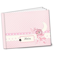 7x5 DELUXE Baby Brag Book - Girl - 7x5 Deluxe Photo Book (20 pages)