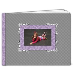 Gray & Lavender 7x5 Book - 7x5 Photo Book (20 pages)