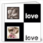 Angelica Classic Black & White  12 x 12 60 page book - 12x12 Photo Book (60 pages)