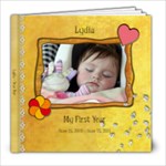 lydia year one - 8x8 Photo Book (20 pages)