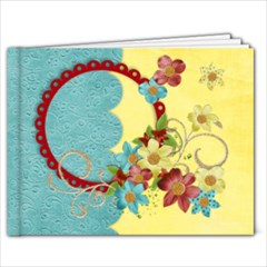 9x7 Crazy Love-Floral album - 9x7 Photo Book (20 pages)