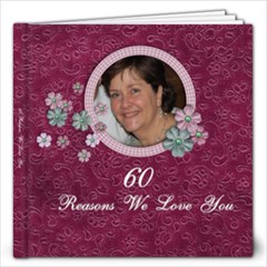 mums 60th 80 page - 12x12 Photo Book (80 pages)