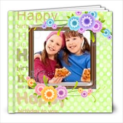 happy birthday - 8x8 Photo Book (20 pages)