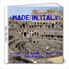Italy photobook - 8x8 Photo Book (20 pages)