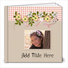 8x8 Pink and Brown- Any Occasion Book - 8x8 Photo Book (20 pages)