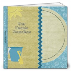 Lets Get Beachy 12x12 Photo Book - 12x12 Photo Book (20 pages)