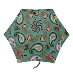 paisley mini folding umbrella